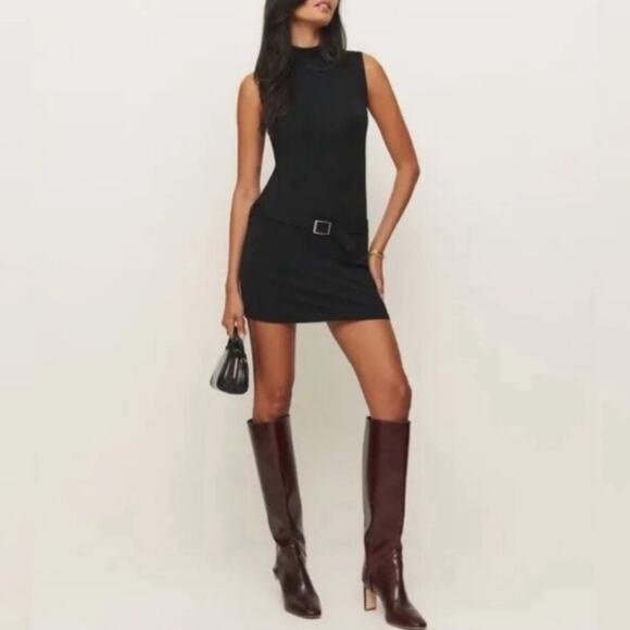 Reformation Dresses & Skirts - Reformation Jemma Knit Dress L Black